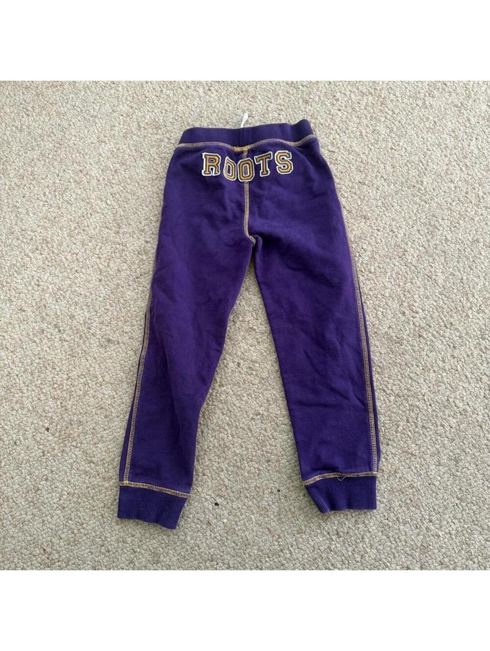Roots Kids purple sweatpants